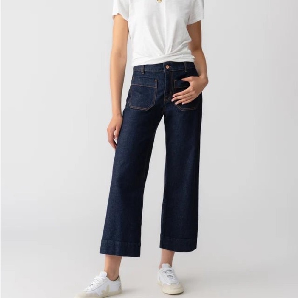 Sanctuary The Marine Standard Rise Denim Pant Magnetic